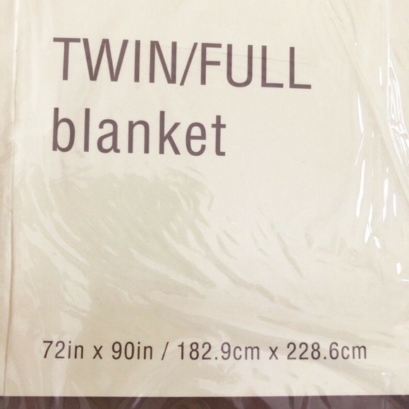 VTG SEALED Twin/Full Polyester Blanket Made USA - Picture 4 of 7